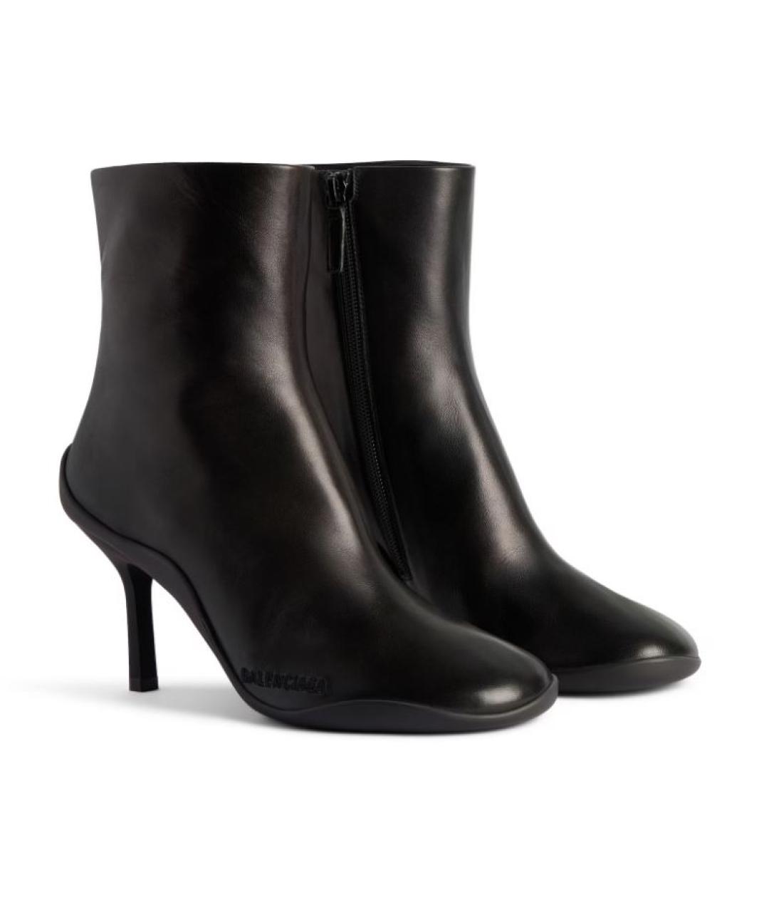 BALENCIAGA Черные ботинки, фото 2