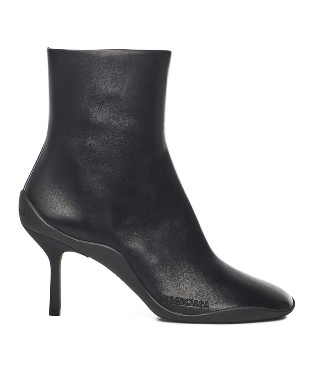 BALENCIAGA Черные ботинки, фото 3