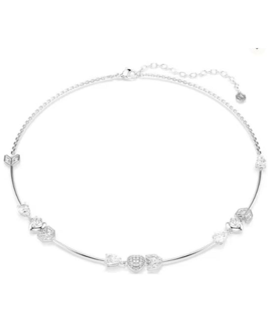SWAROVSKI Серебряное металлическое колье, фото 1