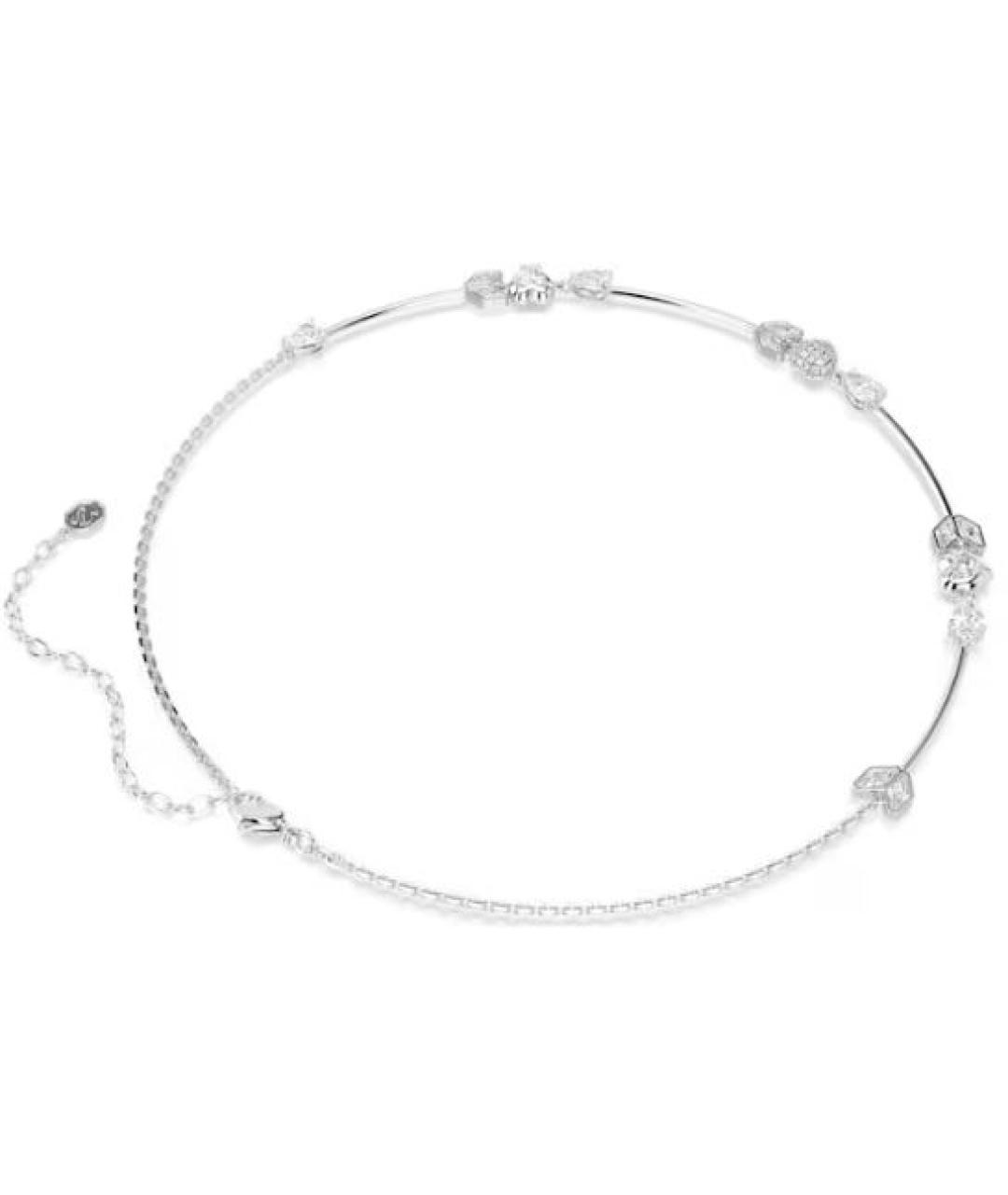 SWAROVSKI Серебряное металлическое колье, фото 2