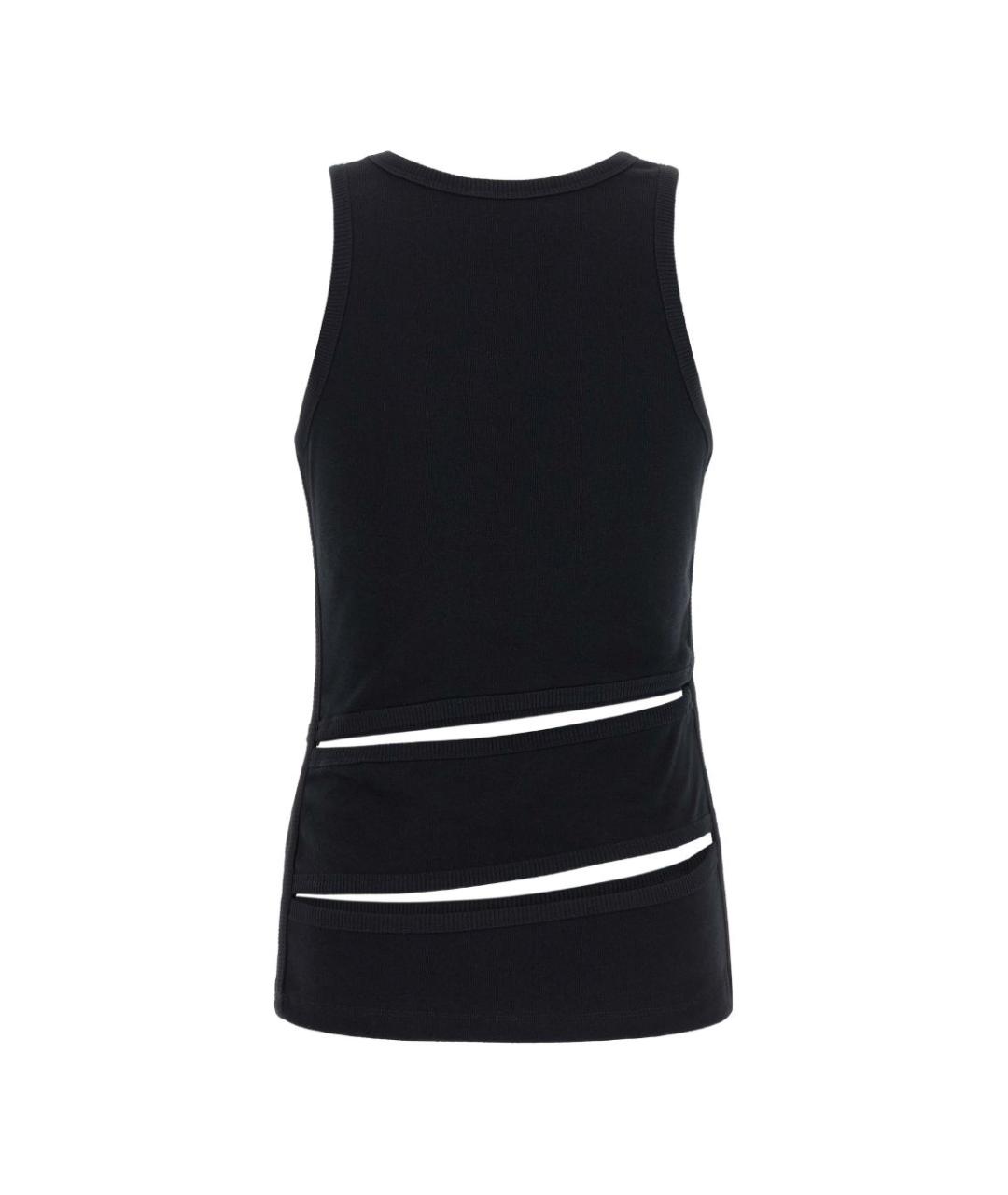 COPERNI Черная хлопковая майка, фото 2