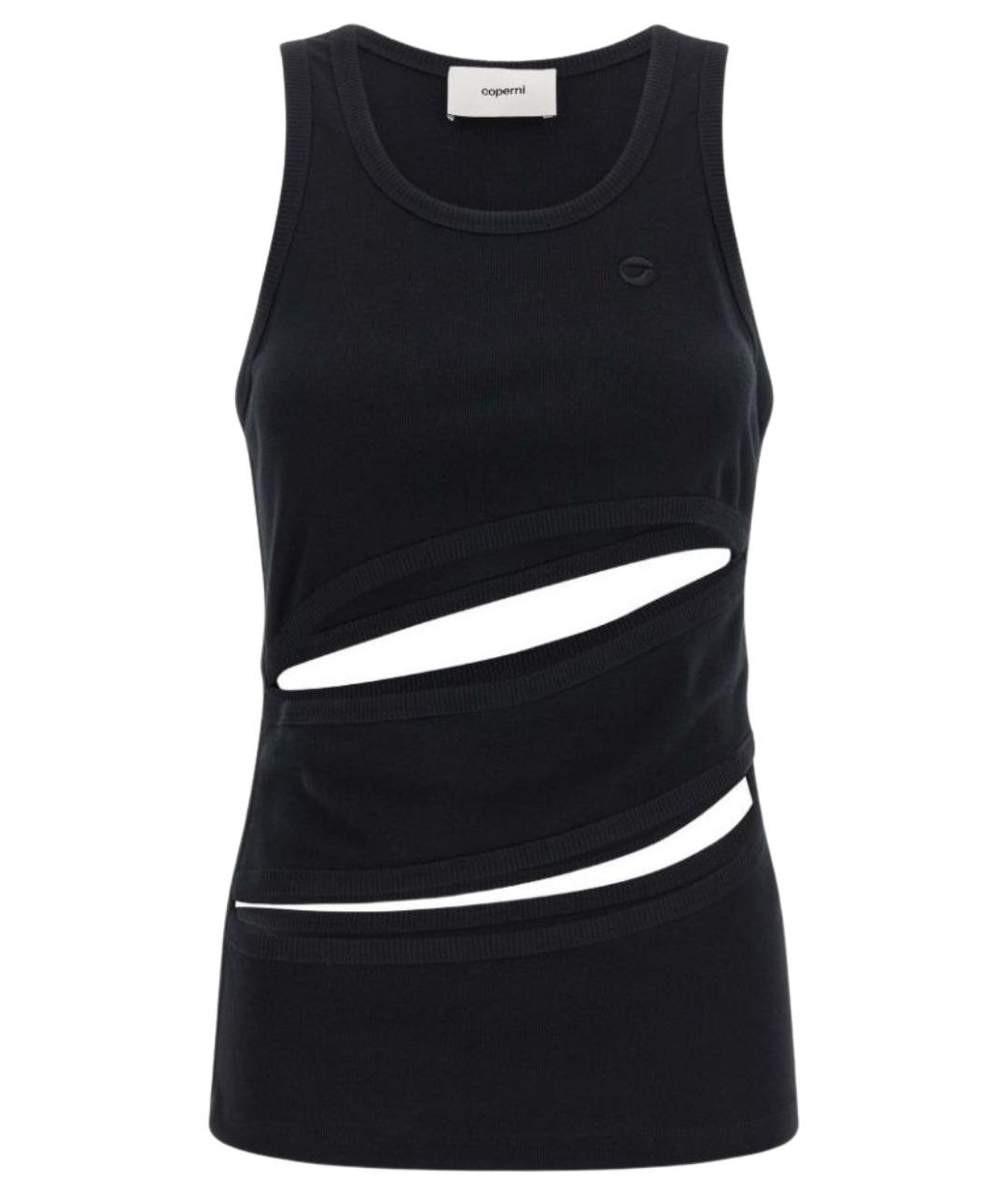 COPERNI Черная хлопковая майка, фото 1