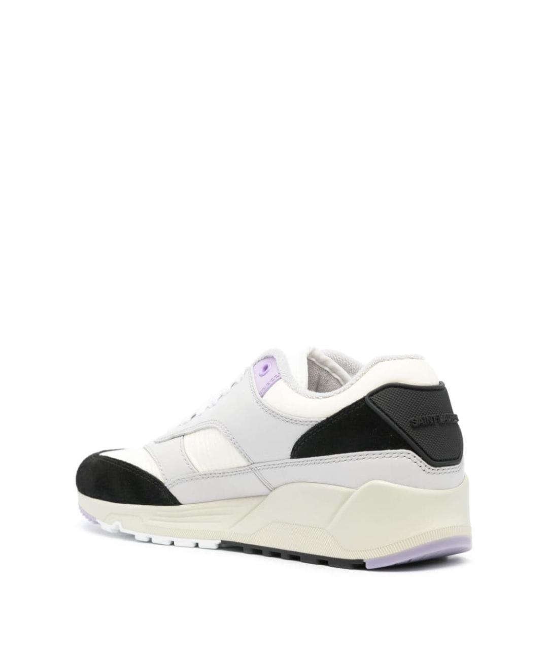 SAINT LAURENT Мульти кожаные низкие кроссовки / кеды, фото 2