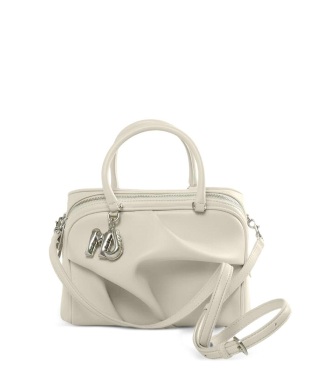 MARC JACOBS Бежевая кожаная сумка тоут, фото 3