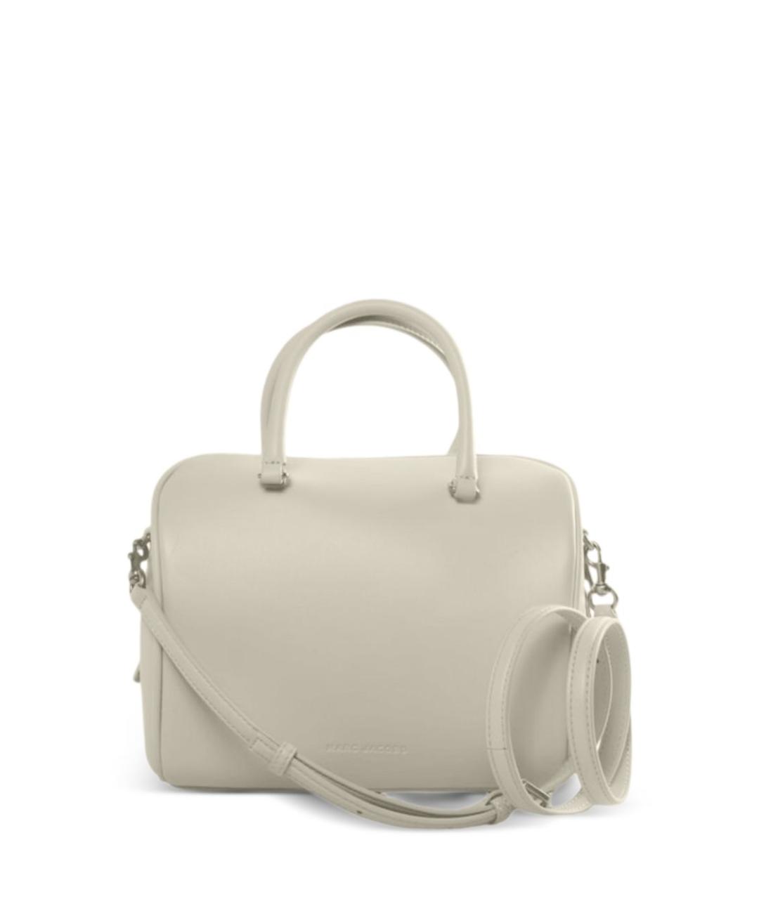 MARC JACOBS Бежевая кожаная сумка тоут, фото 4