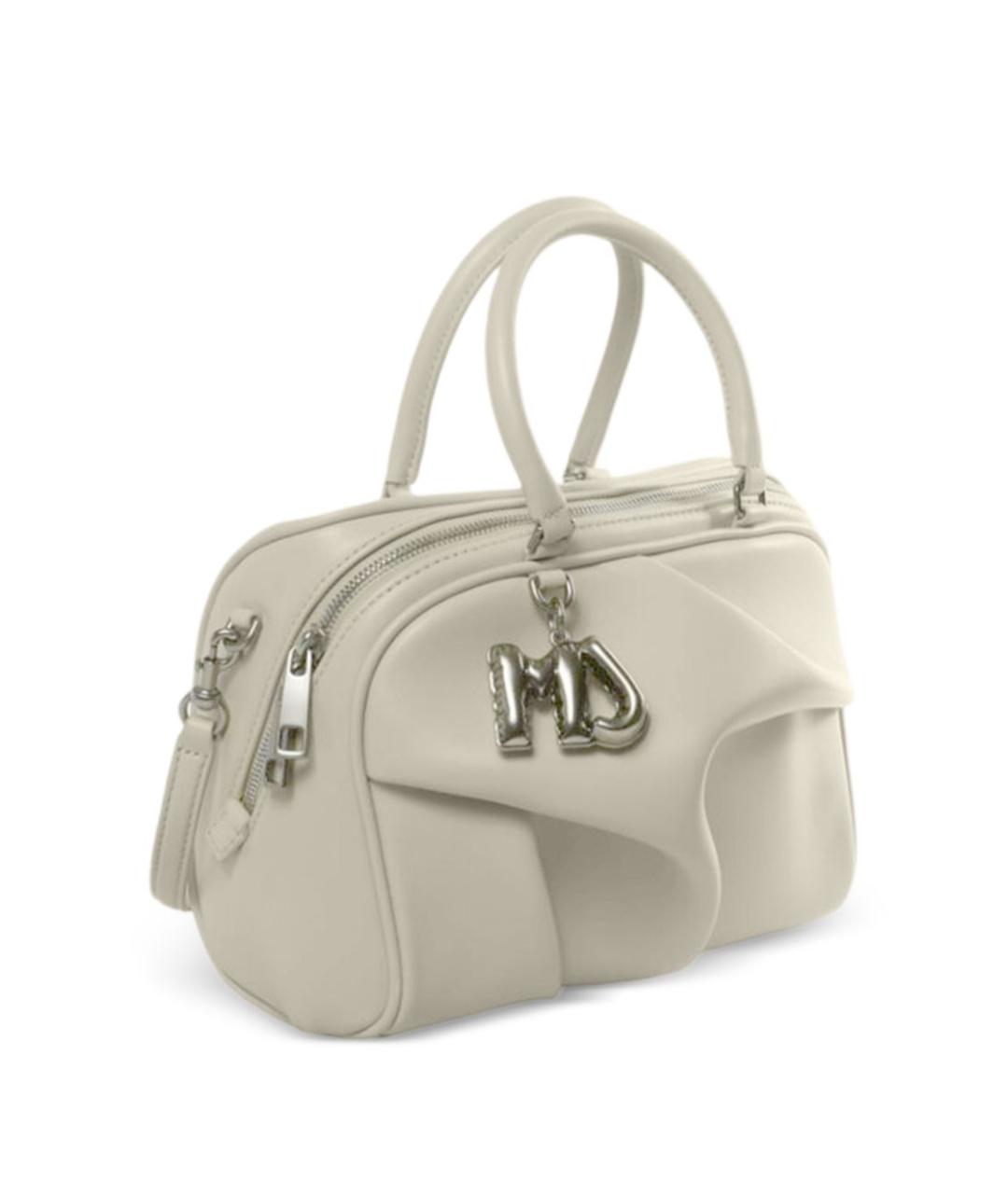 MARC JACOBS Бежевая кожаная сумка тоут, фото 5