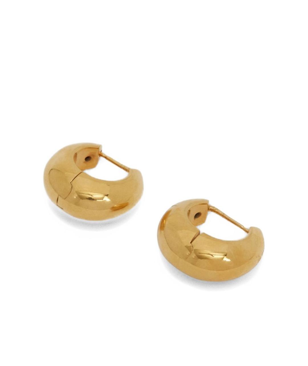 JIL SANDER Золотые серьги, фото 2