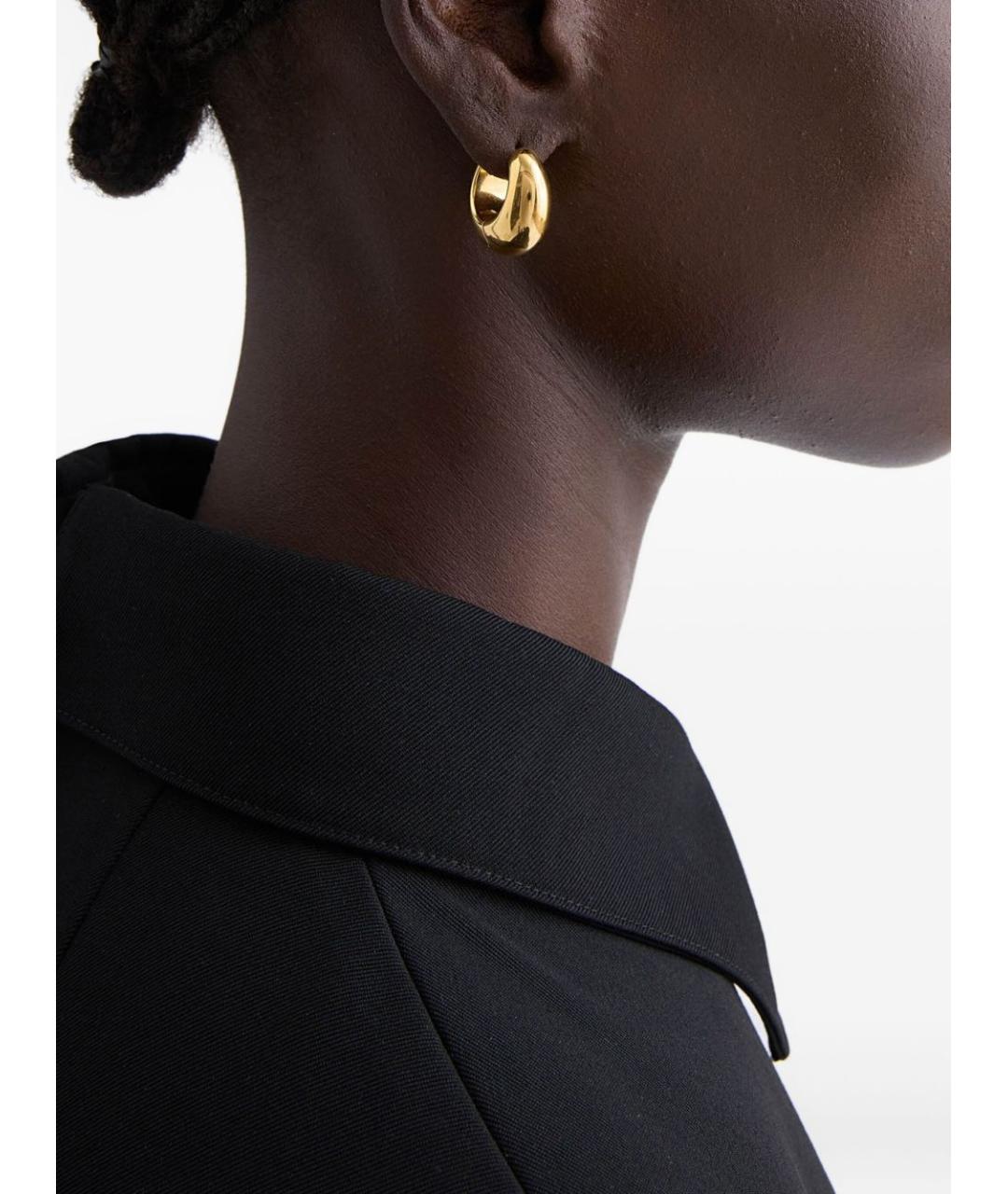 JIL SANDER Золотые серьги, фото 3