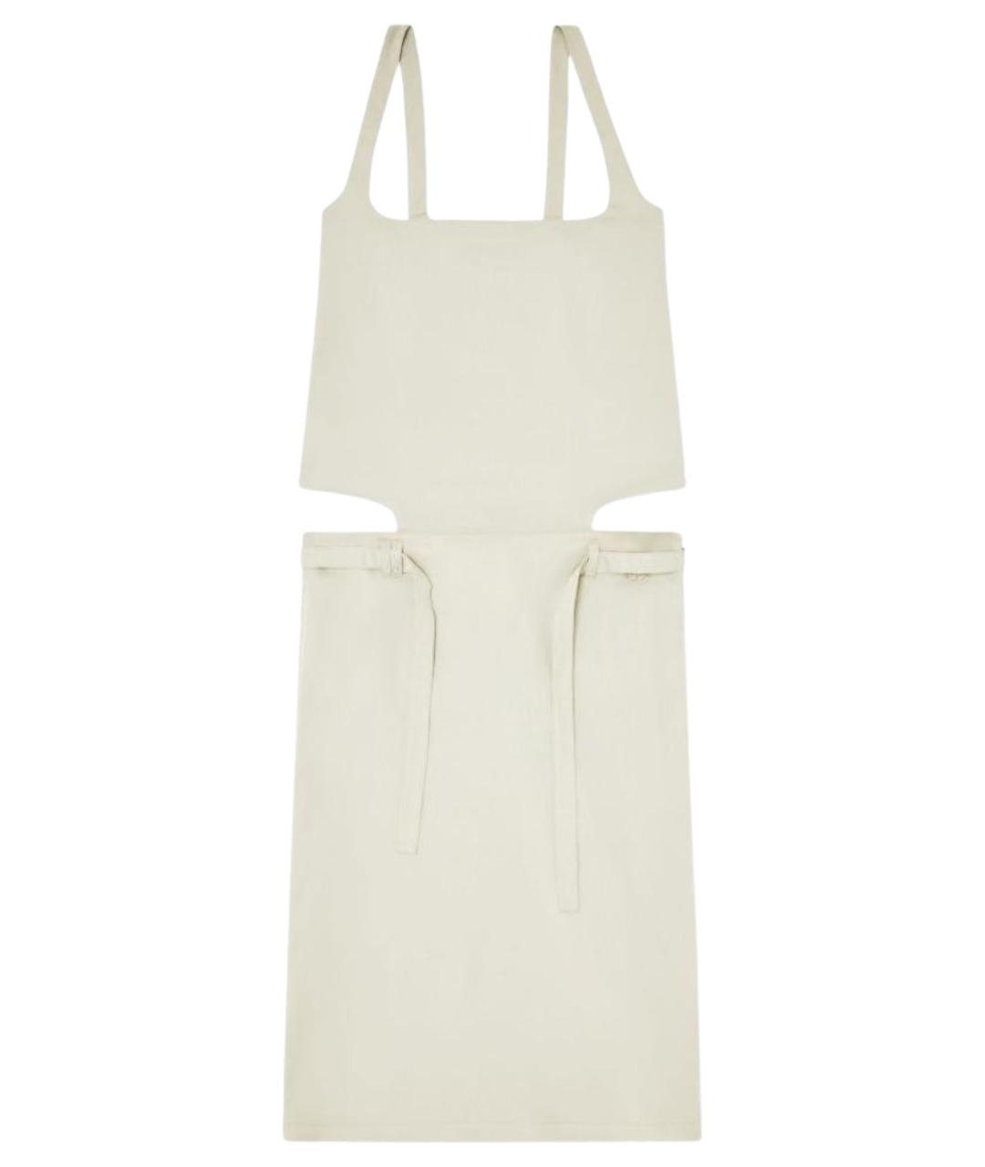 DIESEL Бежевое повседневное платье, фото 1