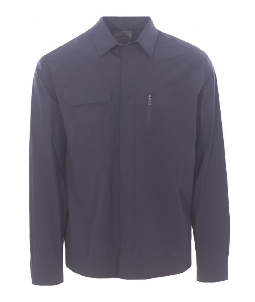 HERNO Синяя классическая рубашка, фото 1