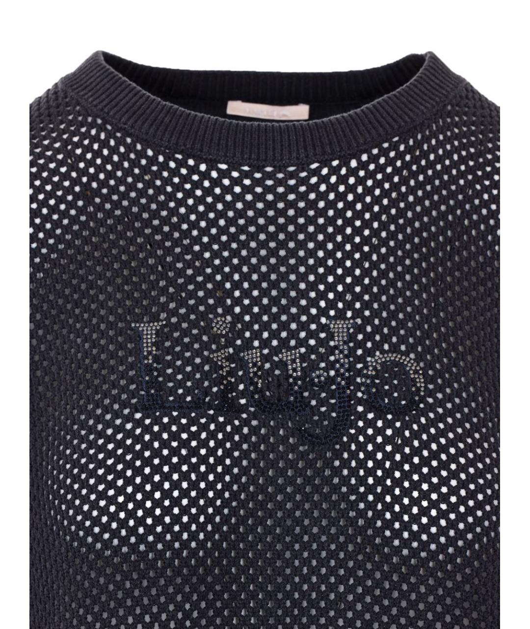 LIU JO Черный джемпер / свитер, фото 2