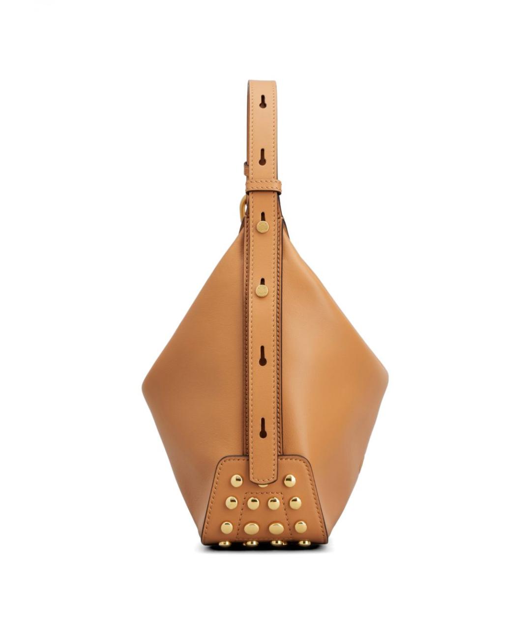 TOD'S Коричневая кожаная сумка через плечо, фото 3