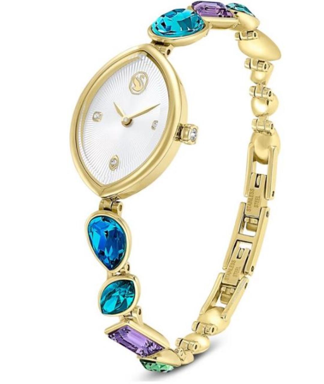 SWAROVSKI Золотые часы, фото 2