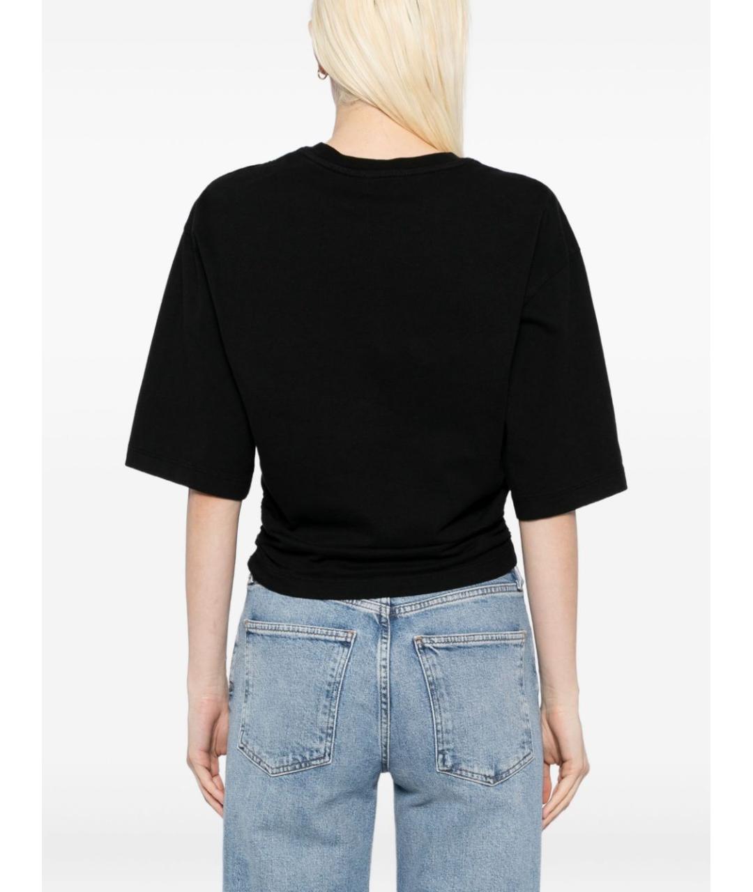 AGOLDE Черная хлопковая футболка, фото 2