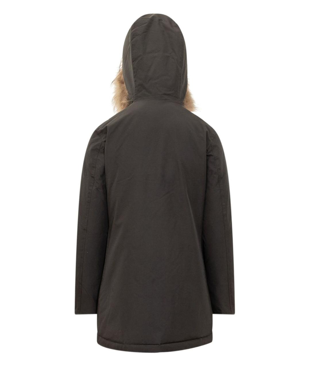 WOOLRICH Черная парка, фото 2