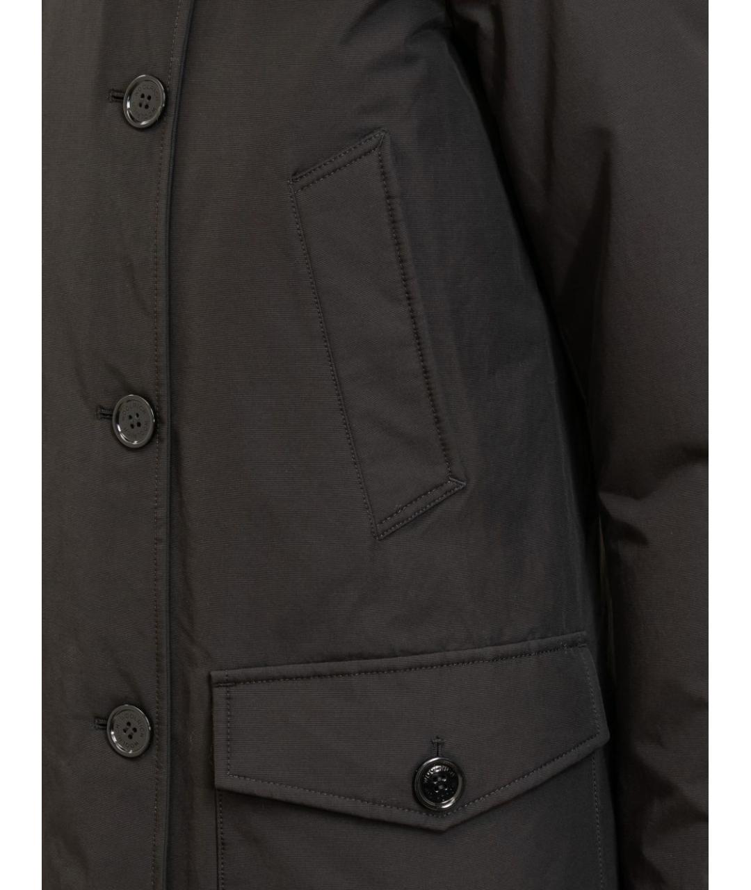 WOOLRICH Черная парка, фото 4