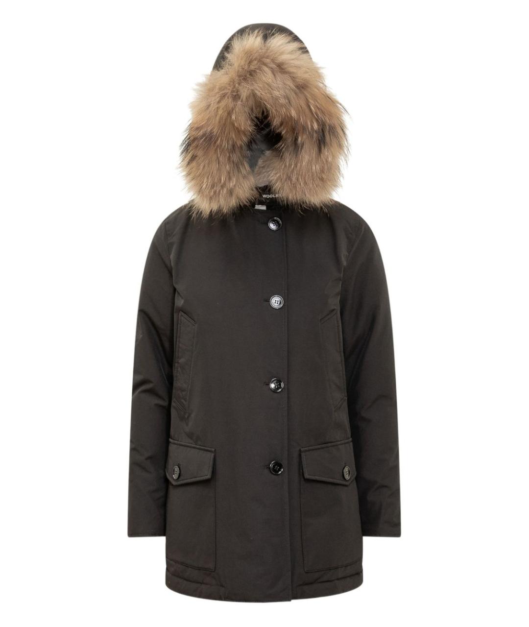 WOOLRICH Черная парка, фото 1