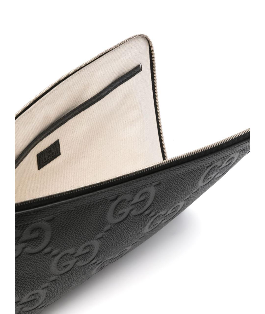 GUCCI Черная кожаная папка для документов, фото 2