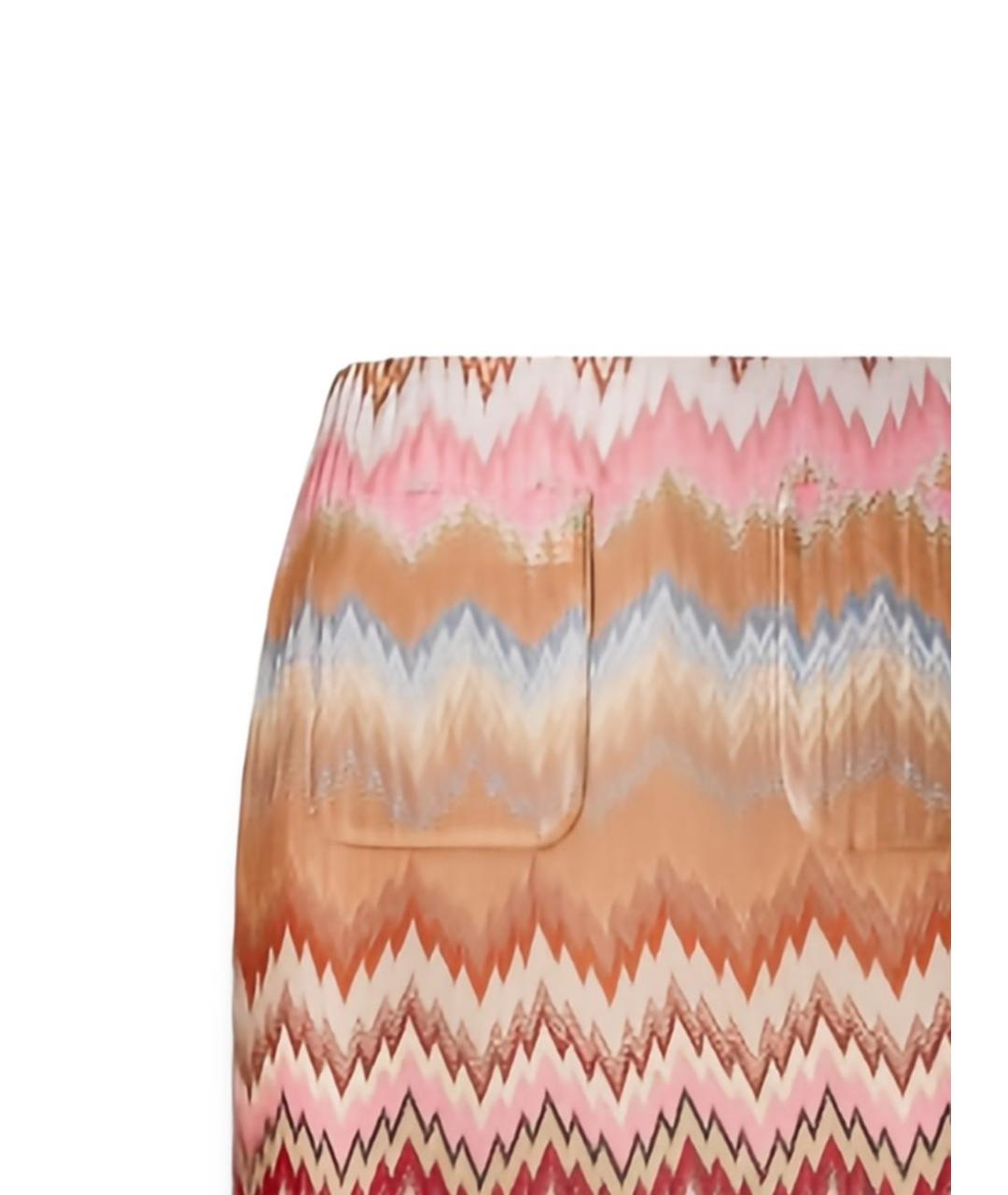 MISSONI Мульти вискозная юбка миди, фото 2