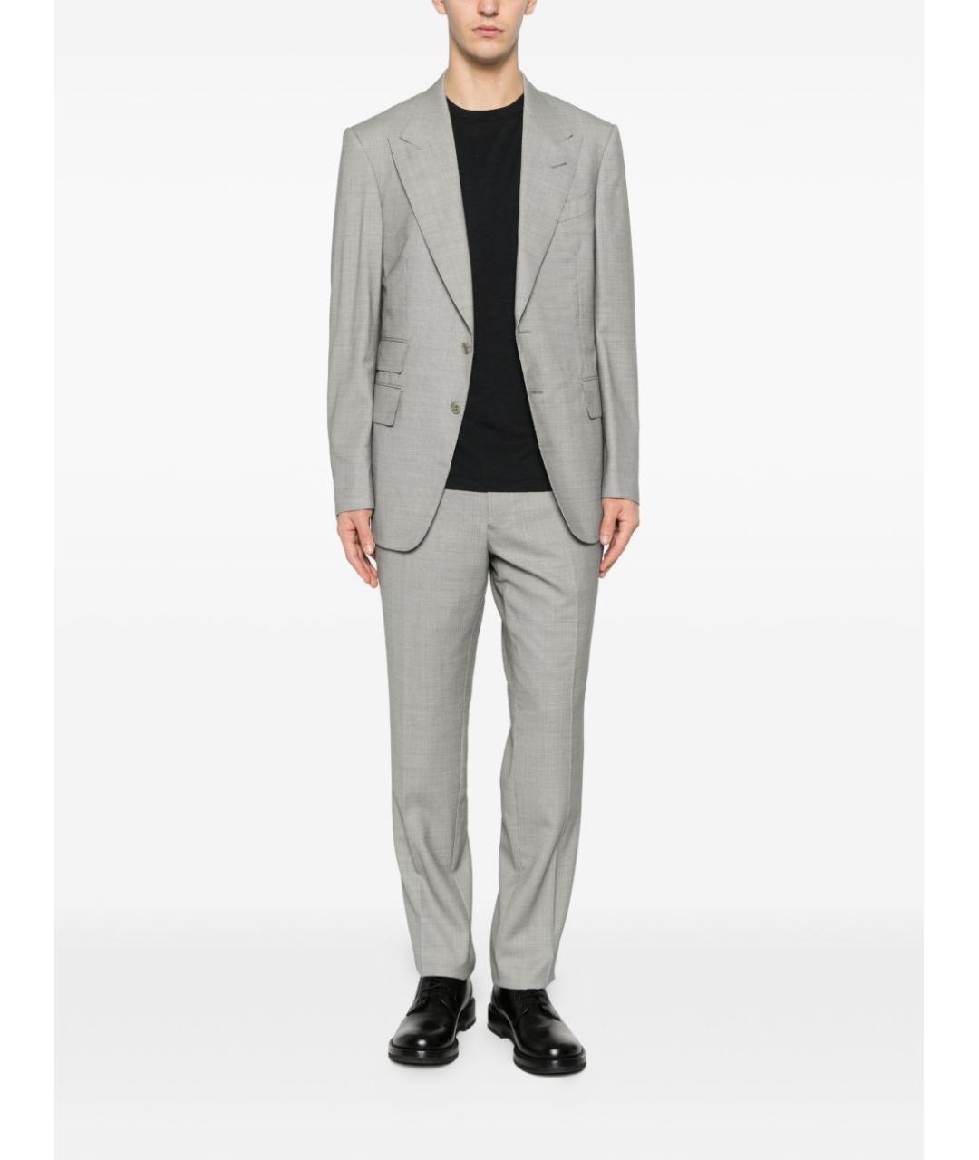 TOM FORD Черная хлопковая футболка, фото 4