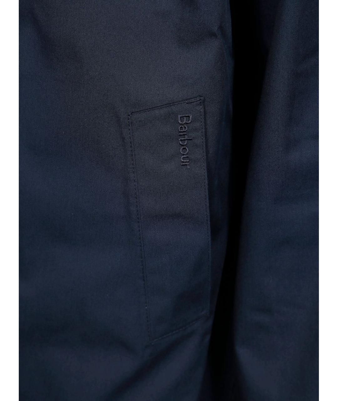 BARBOUR Темно-синее пальто, фото 3