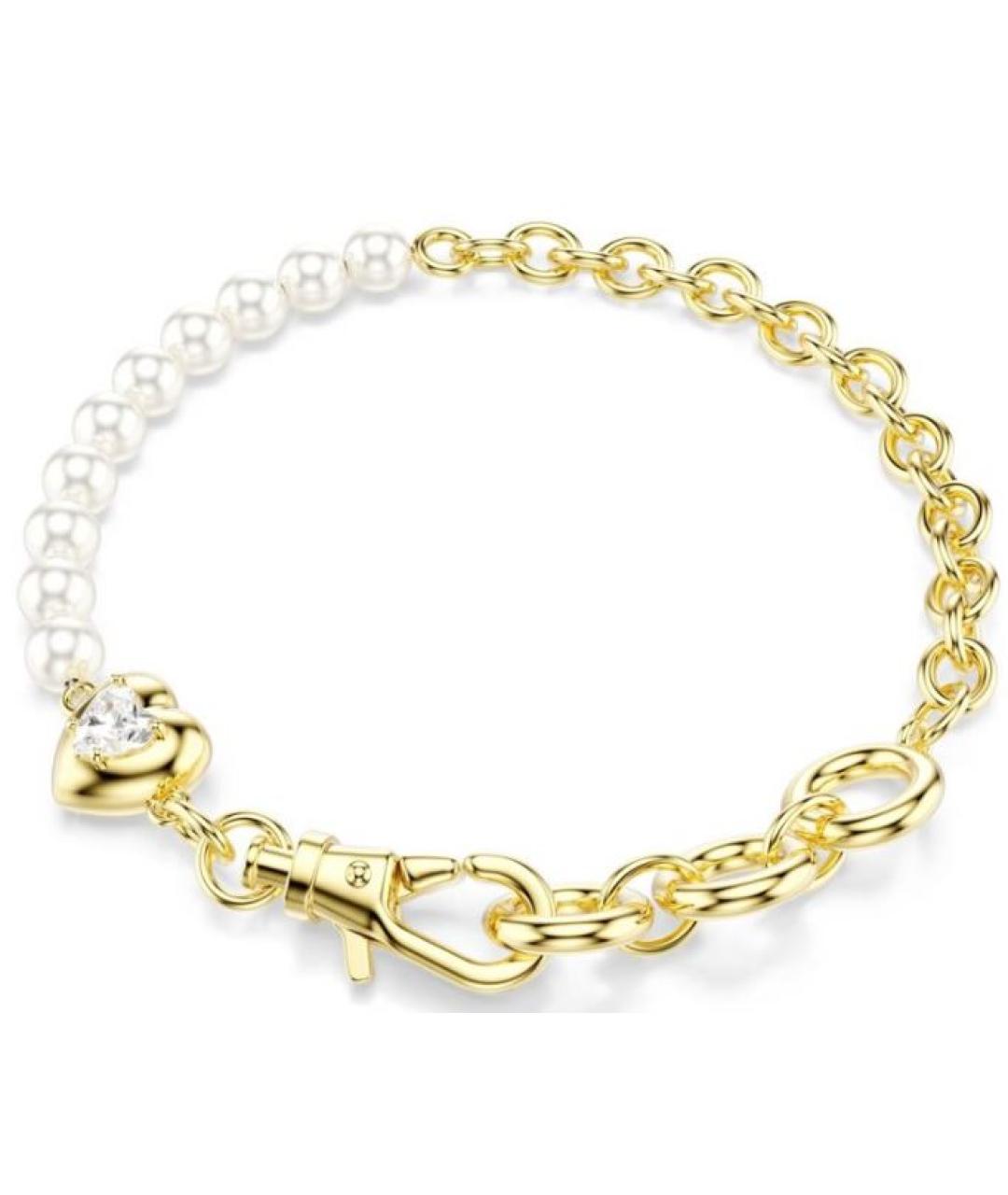 SWAROVSKI Золотой металлический браслет, фото 1