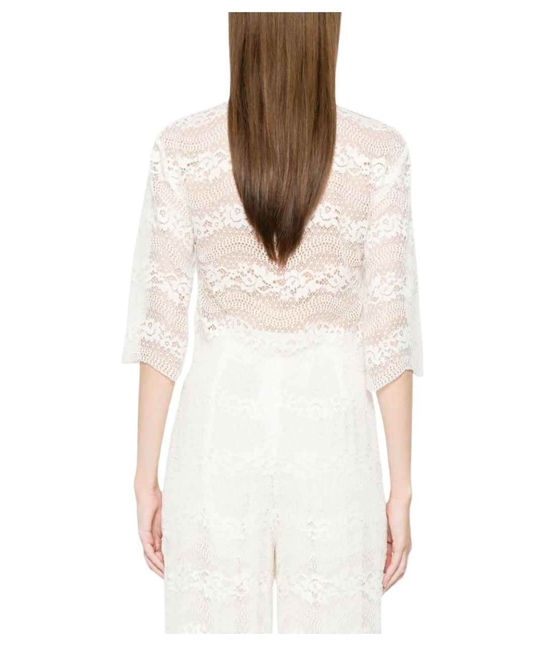 TWIN-SET Белая майка, фото 4