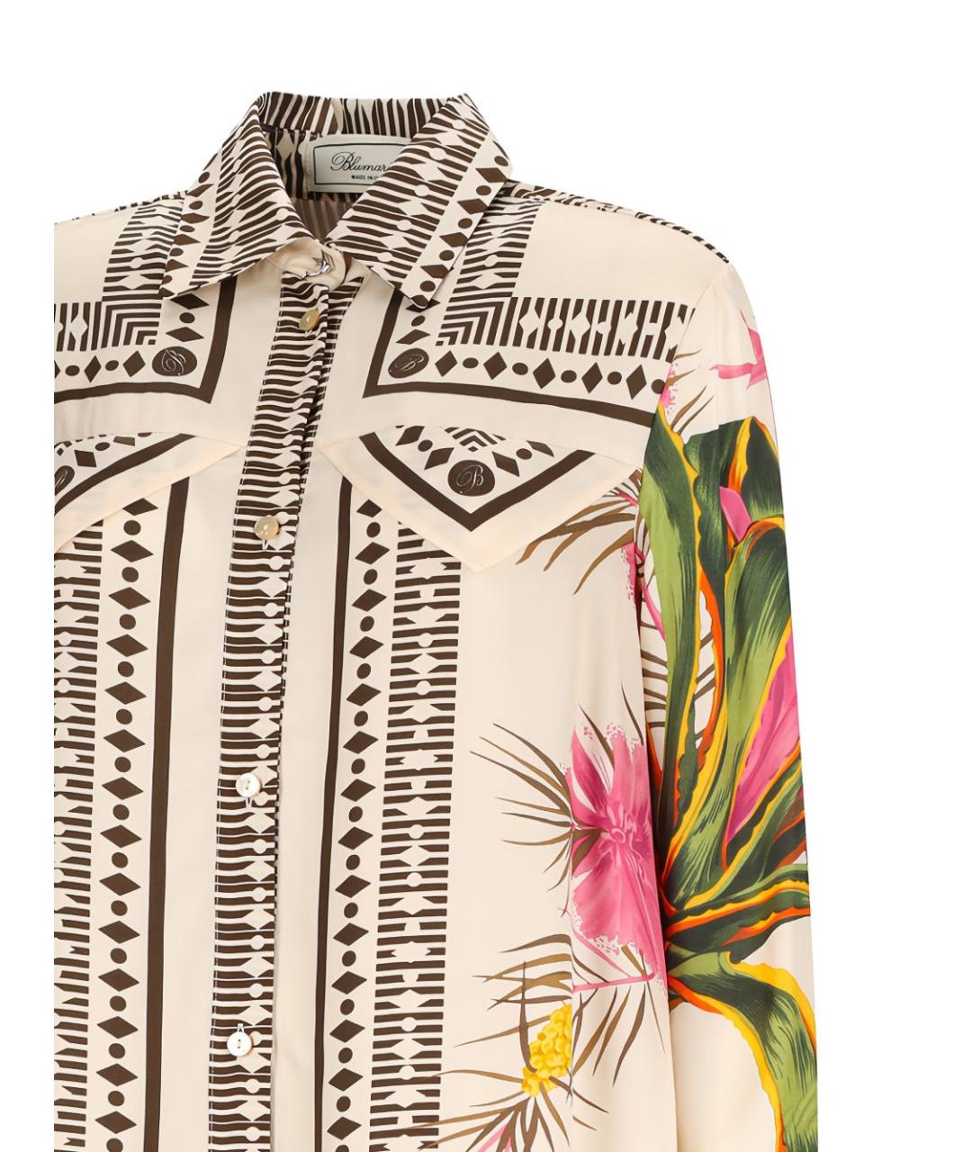 BLUMARINE Мульти повседневное платье, фото 2