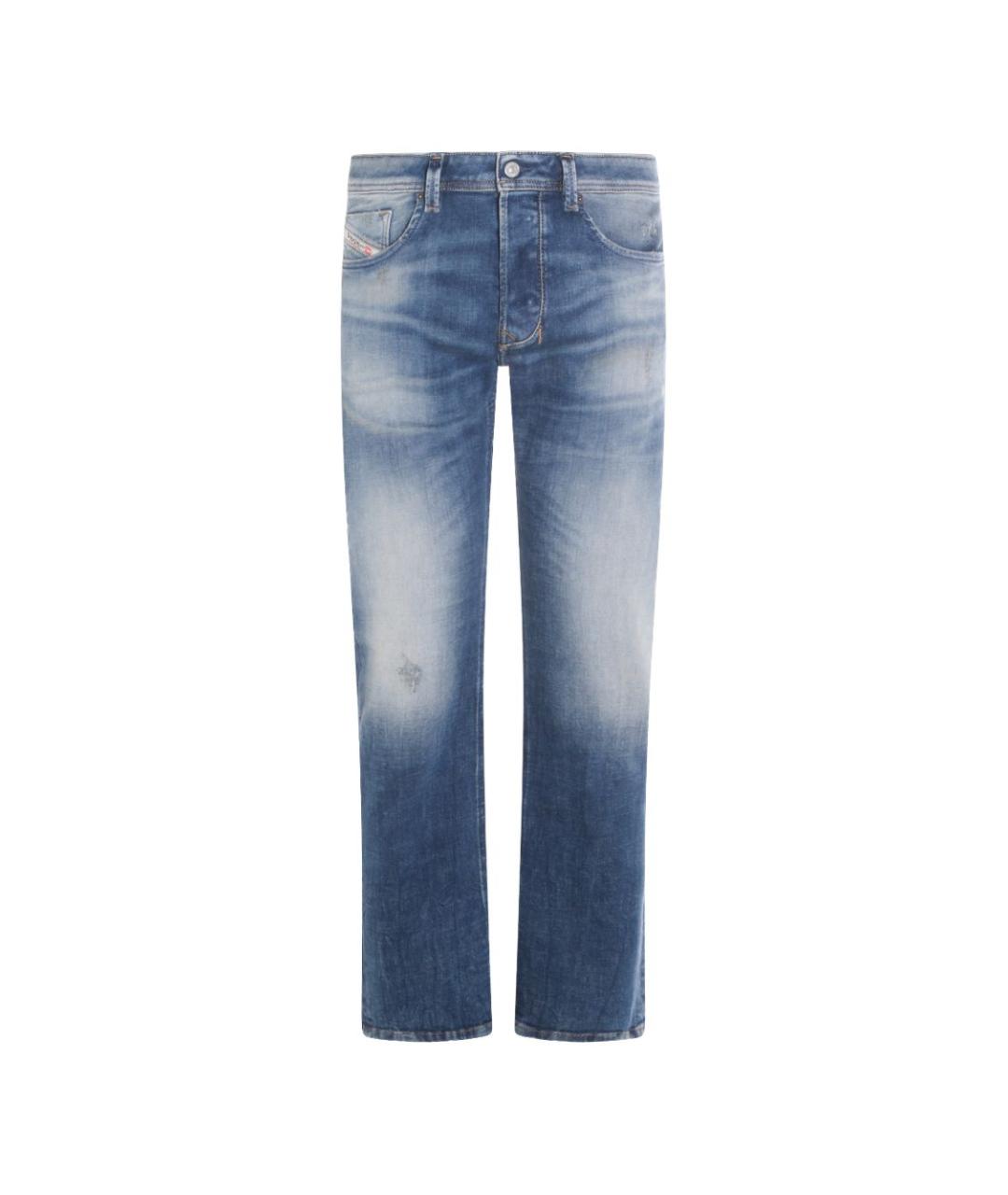 DIESEL Синие прямые джинсы, фото 1