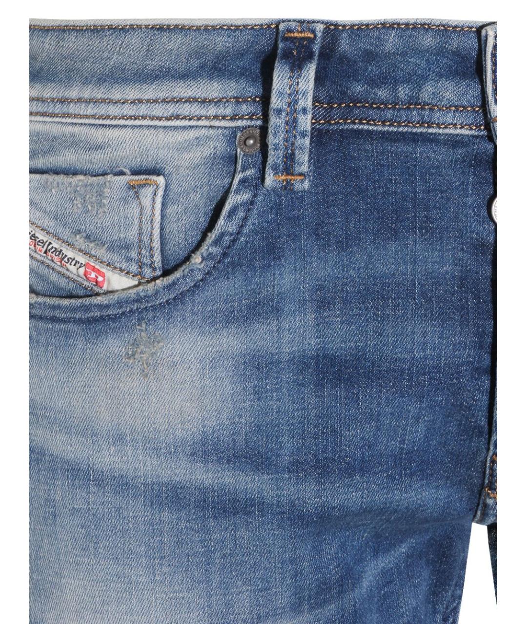 DIESEL Синие прямые джинсы, фото 3