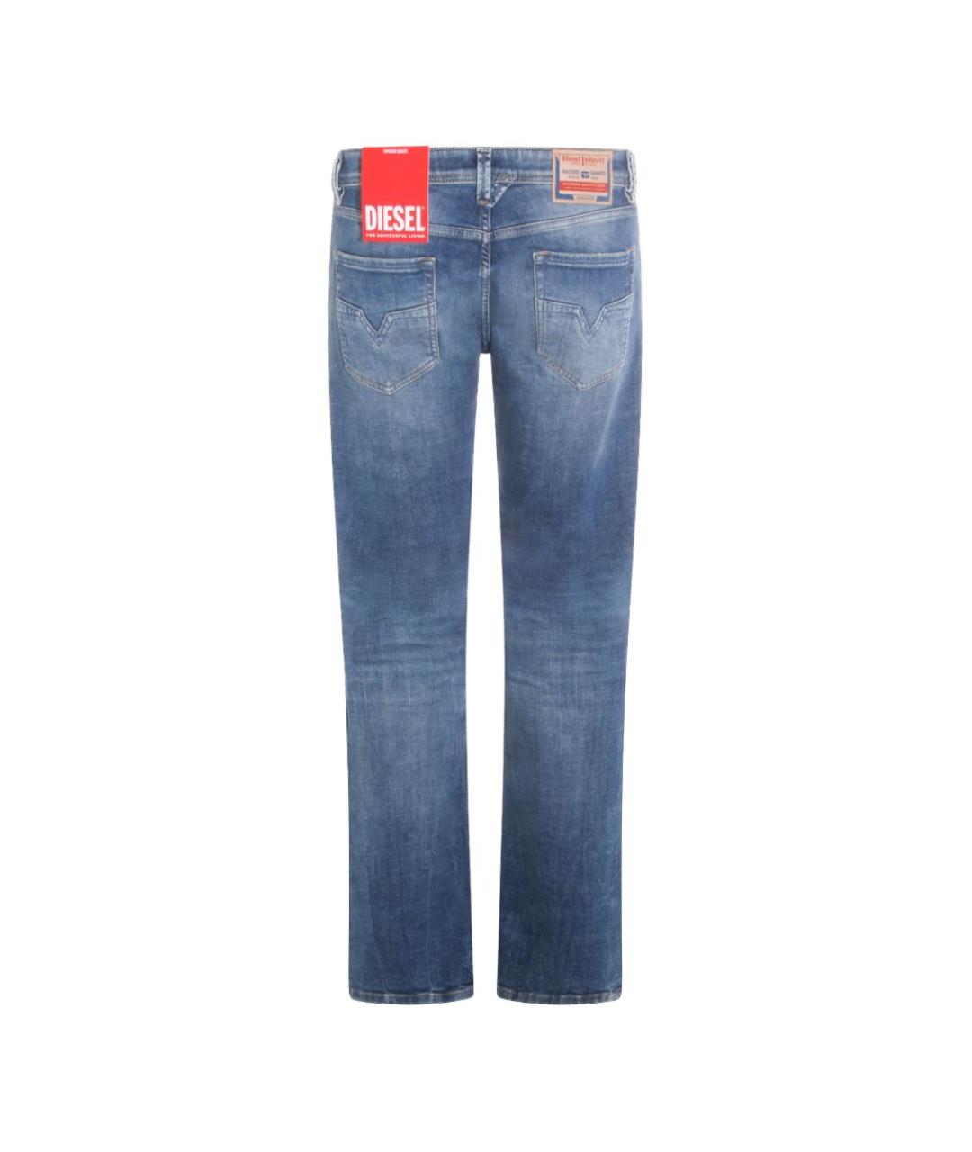 DIESEL Синие прямые джинсы, фото 2