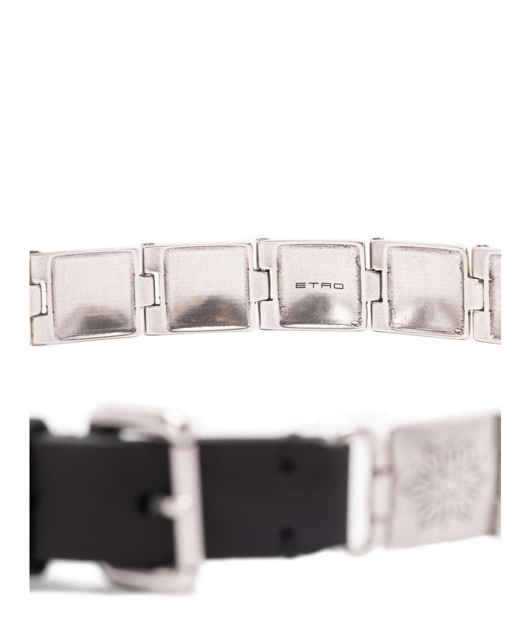 ETRO Серебрянный ремень, фото 3