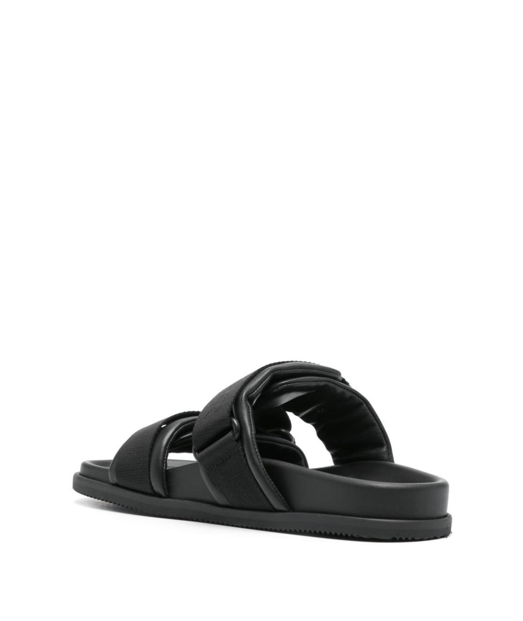 MONCLER Черные сандалии, фото 4