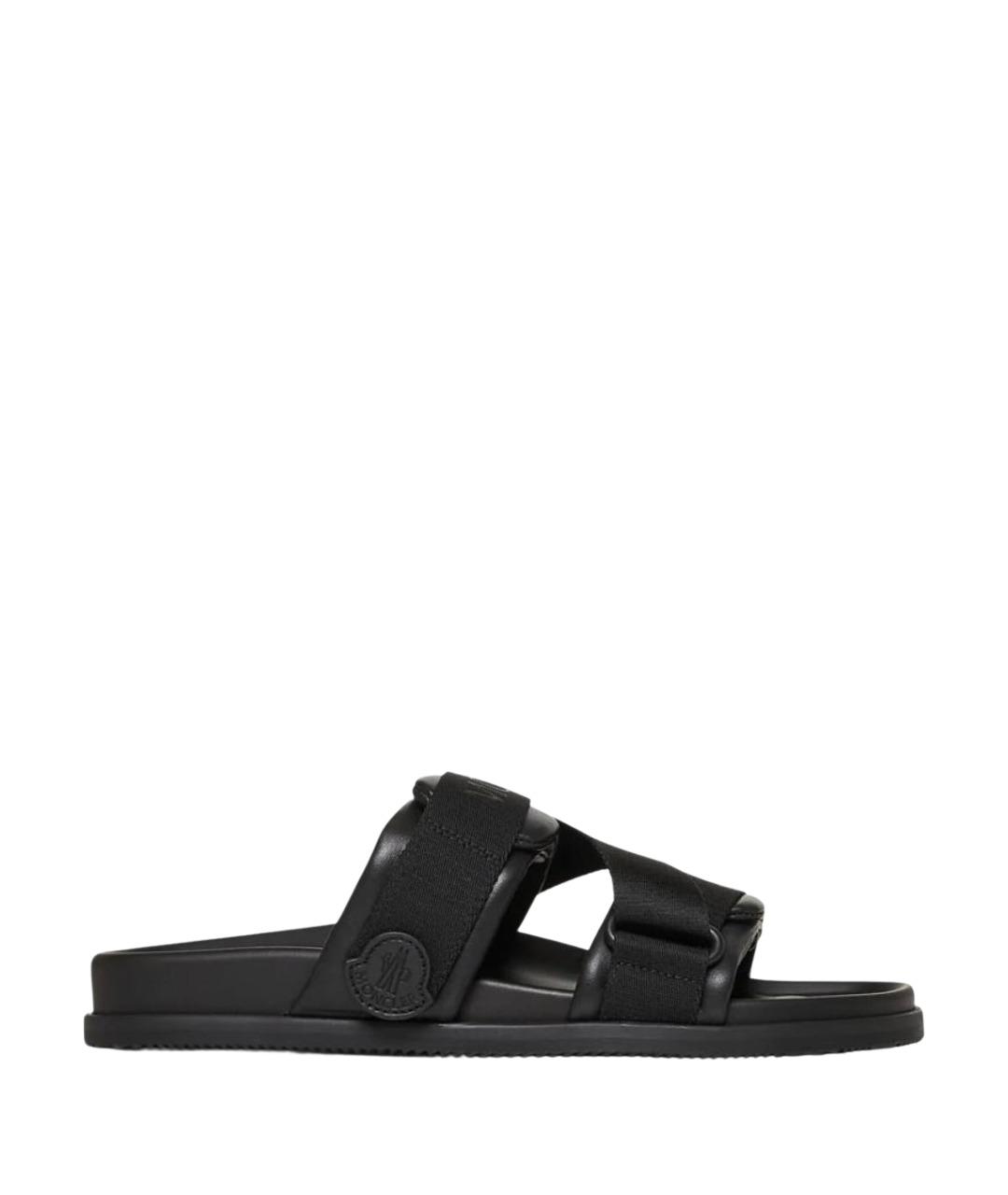 MONCLER Черные сандалии, фото 1