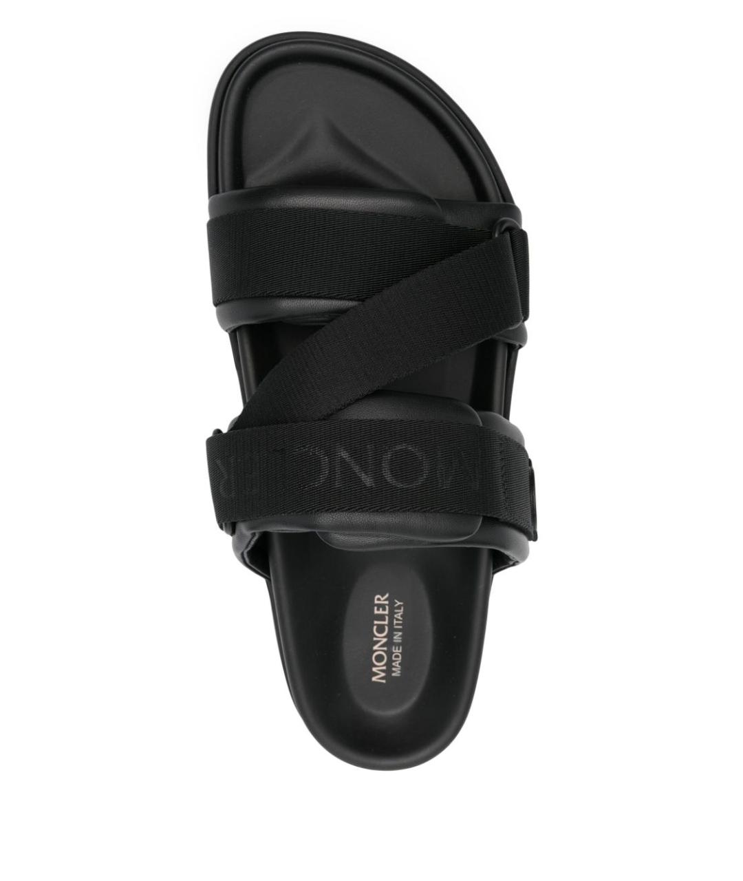 MONCLER Черные сандалии, фото 3