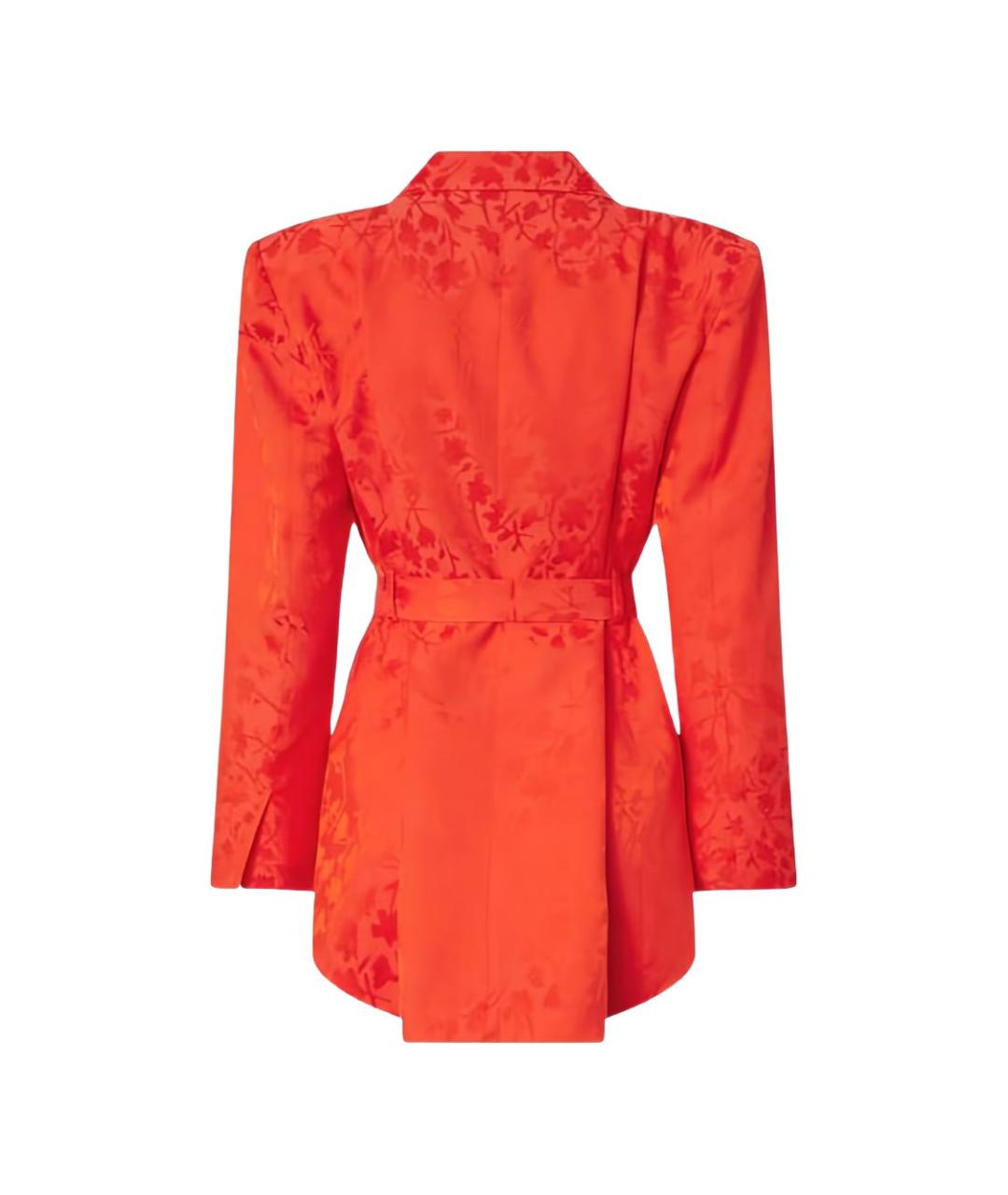 PINKO Оранжевый жакет/пиджак, фото 4