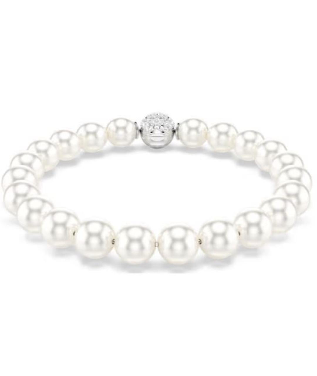 SWAROVSKI Белый латунный браслет, фото 1