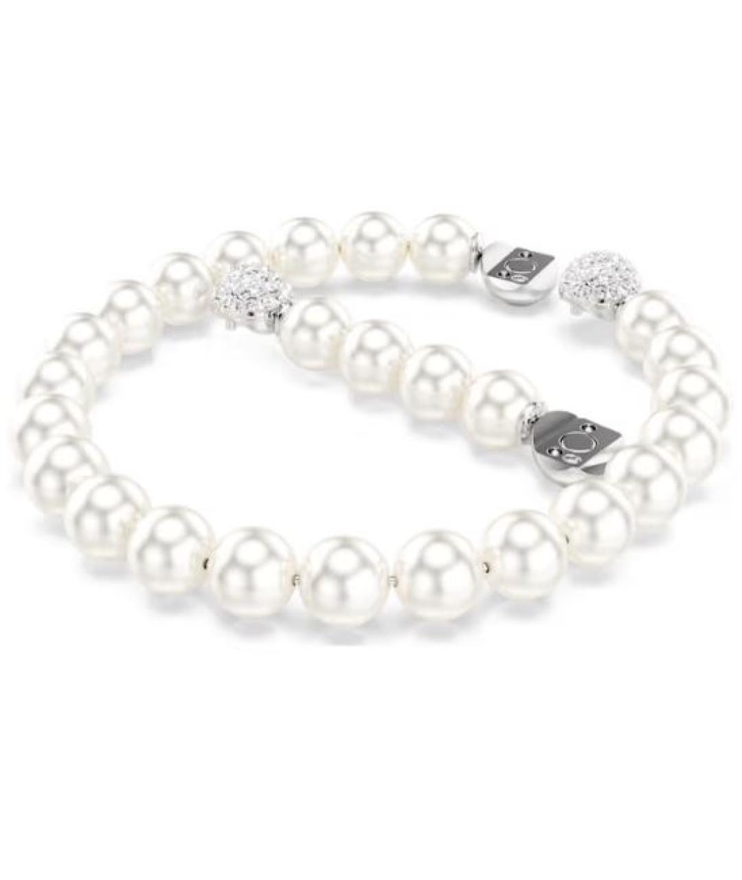 SWAROVSKI Белый латунный браслет, фото 2