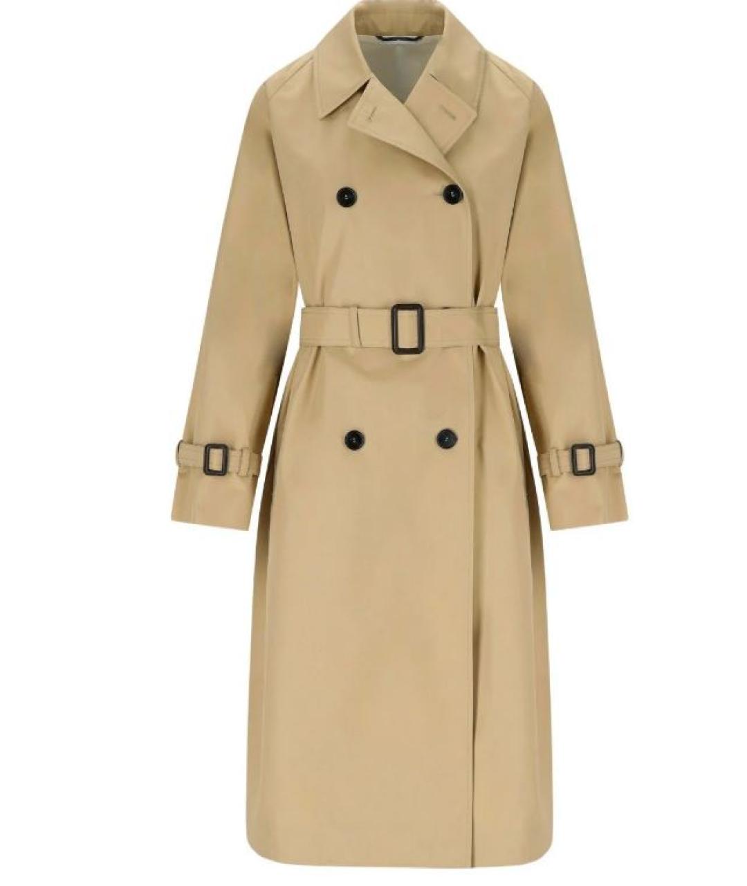 WEEKEND MAX MARA Бежевый тренч/плащ, фото 1