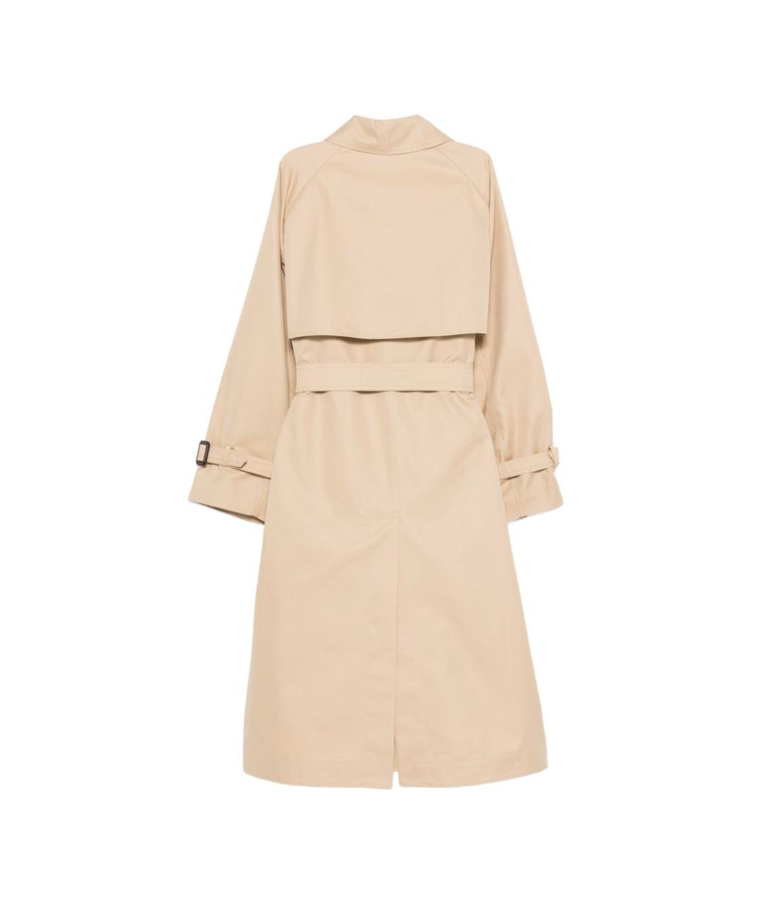 WEEKEND MAX MARA Бежевый тренч/плащ, фото 4