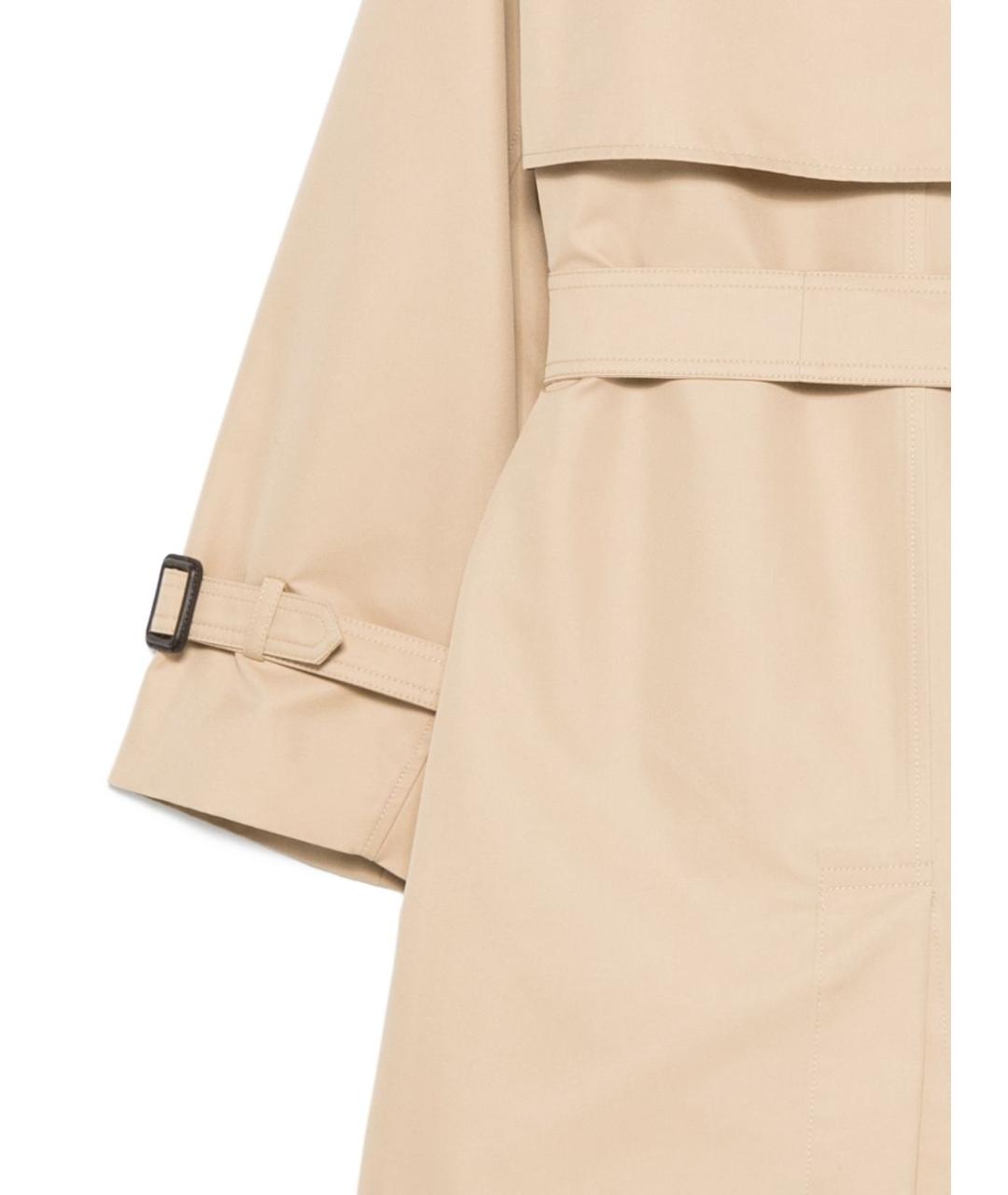 WEEKEND MAX MARA Бежевый тренч/плащ, фото 5