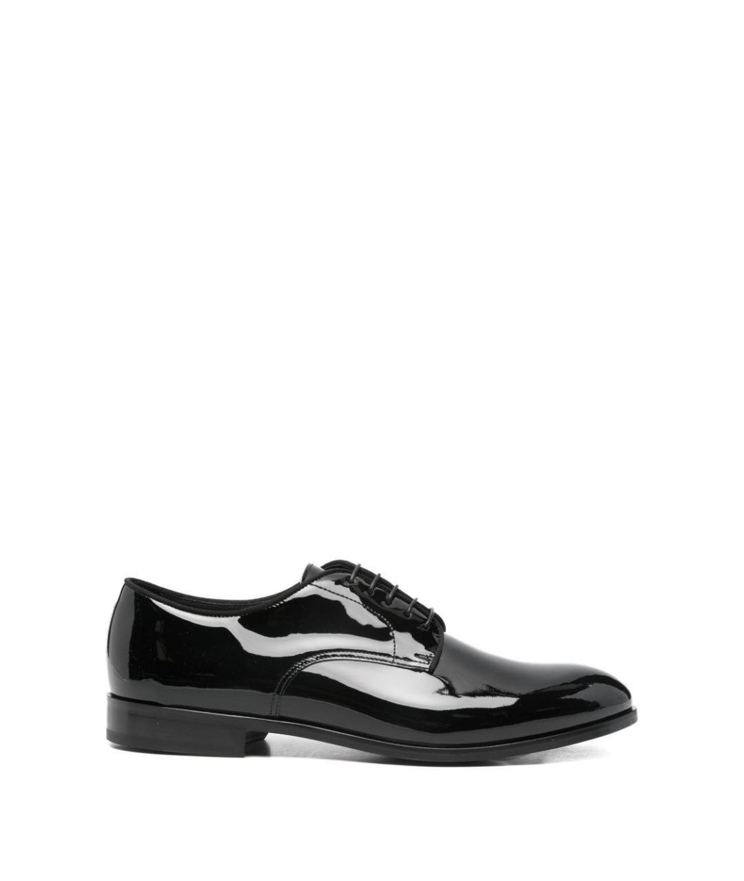 DOUCAL'S Черные туфли из лакированной кожи, фото 5