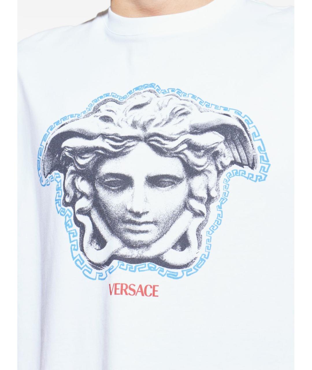 VERSACE Хлопковая футболка, фото 5