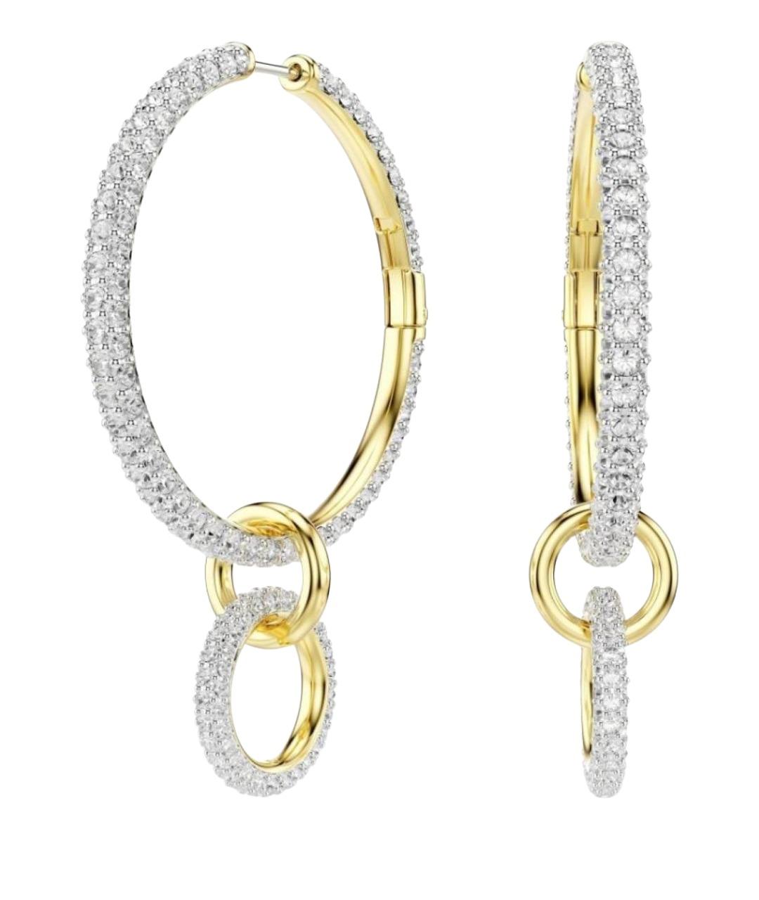 SWAROVSKI Белые серьги, фото 1