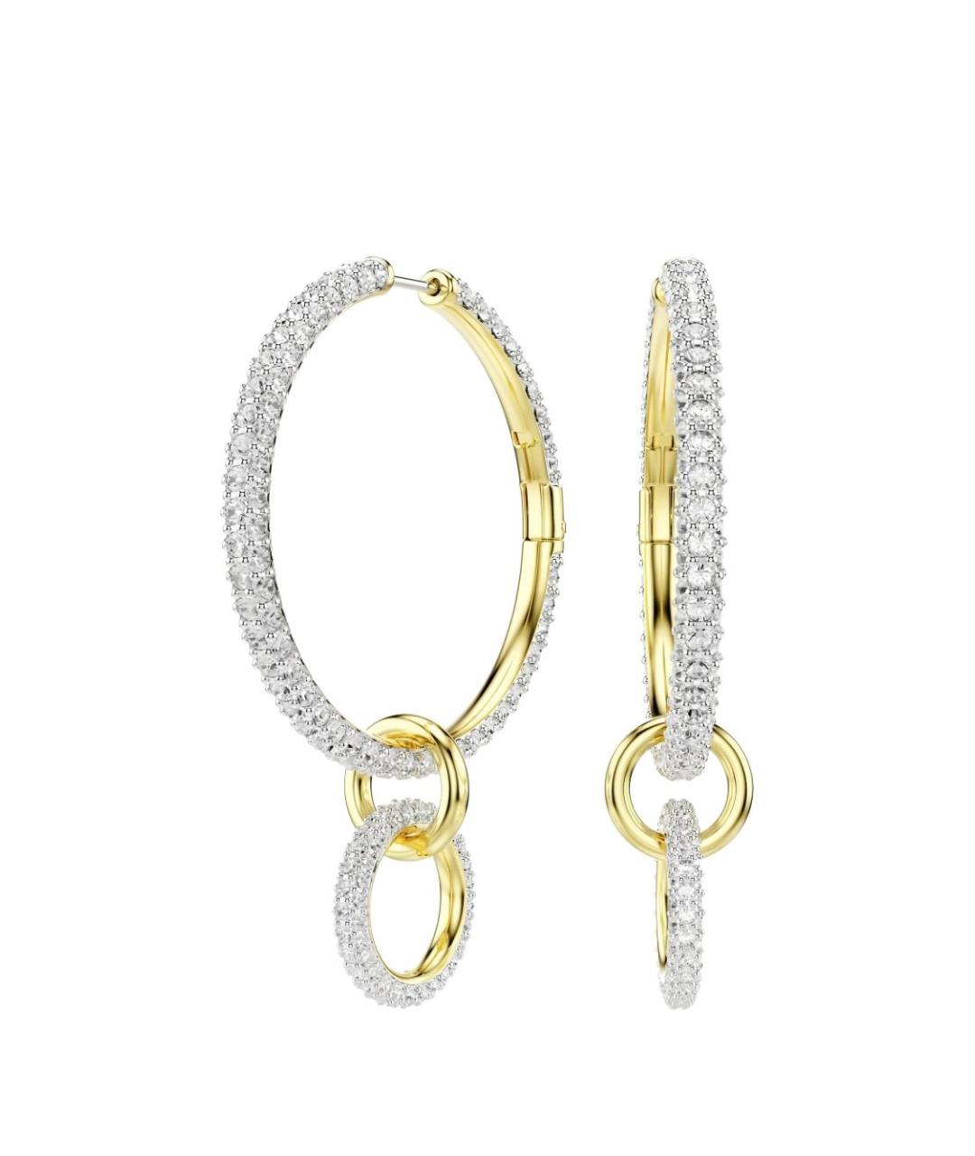 SWAROVSKI Белые серьги, фото 4