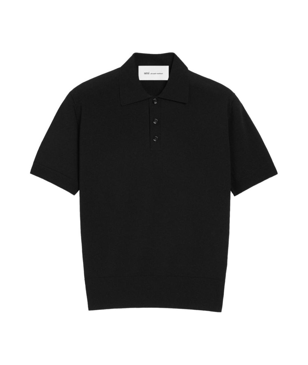 Ami Paris Черная футболка, фото 1