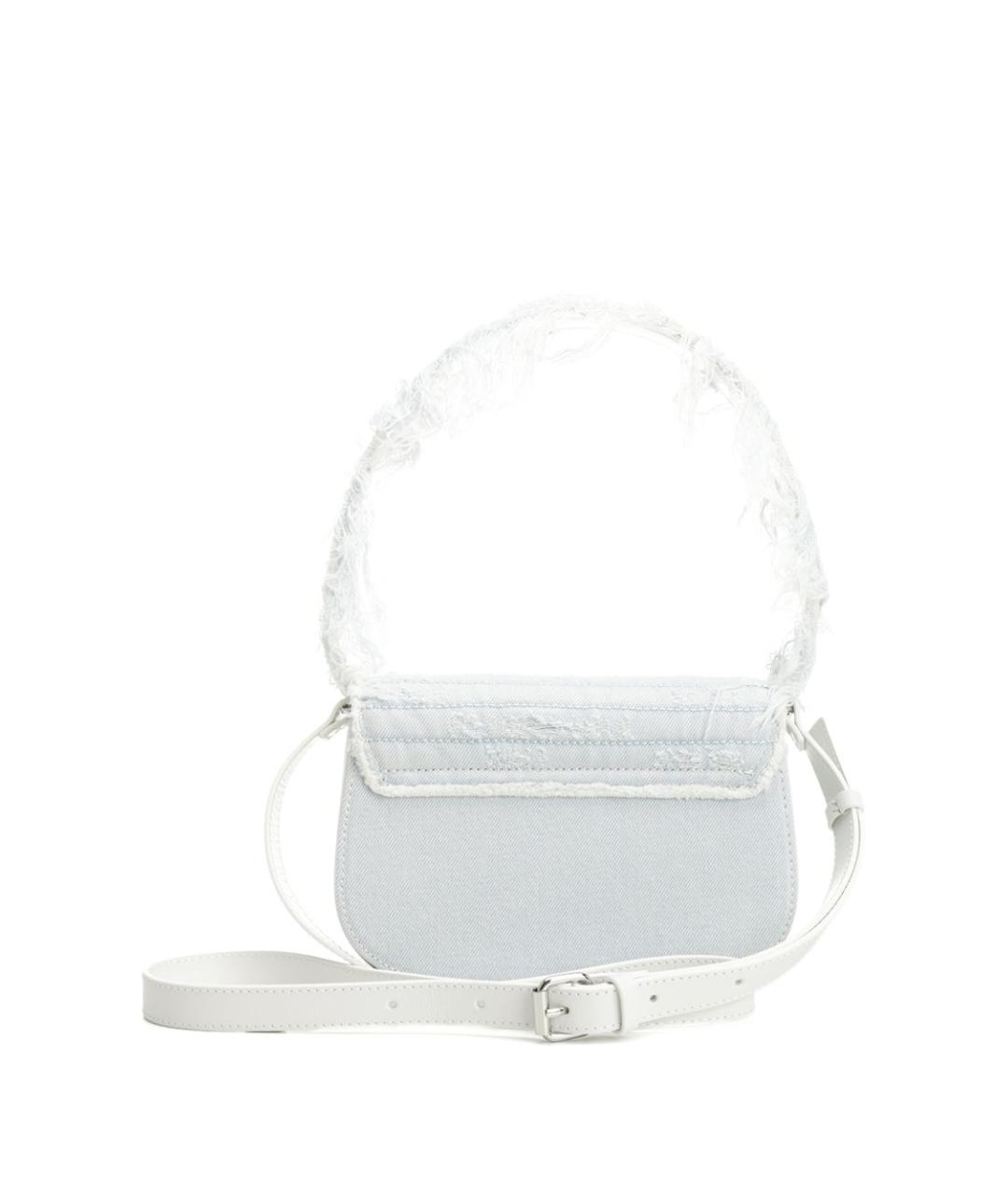 DIESEL Голубая тканевая сумка через плечо, фото 4