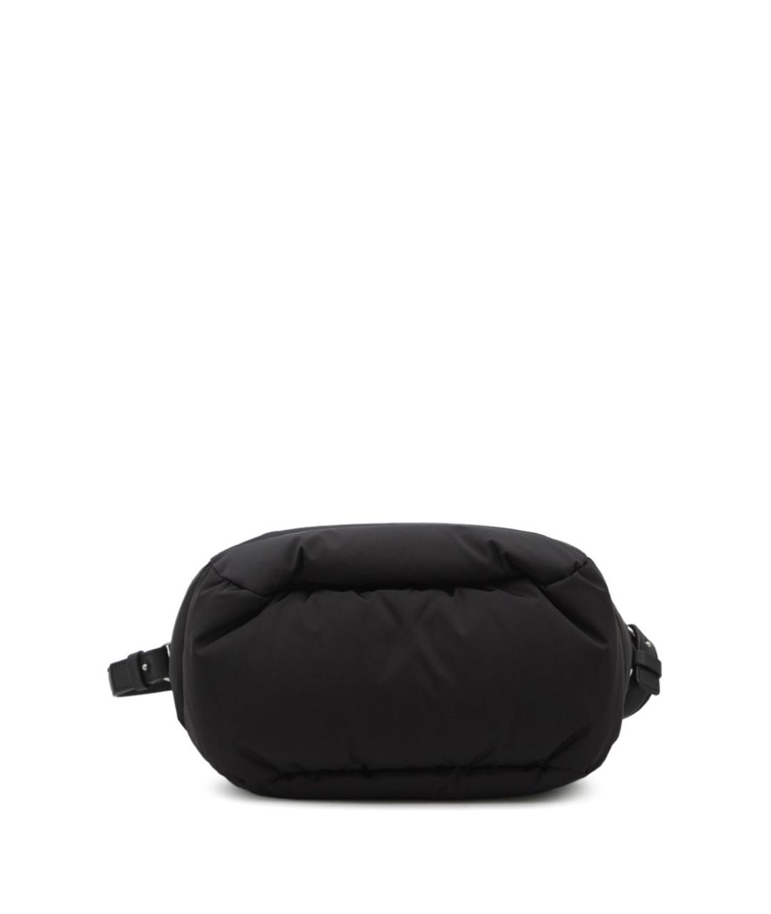 MONCLER Черная синтетическая сумка тоут, фото 3