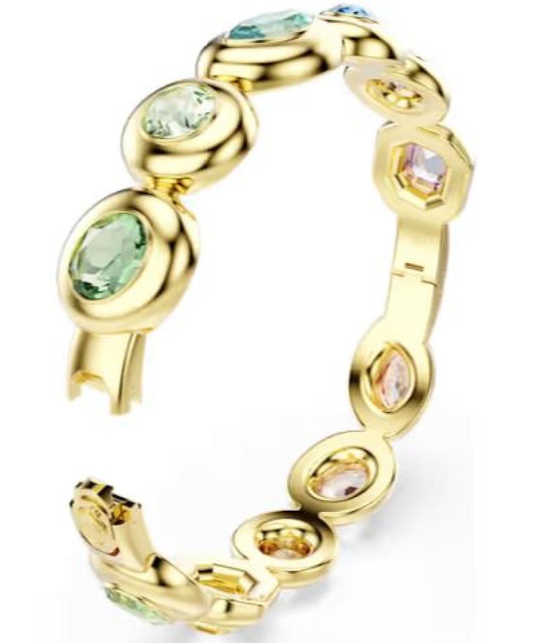 SWAROVSKI Золотой металлический браслет, фото 2