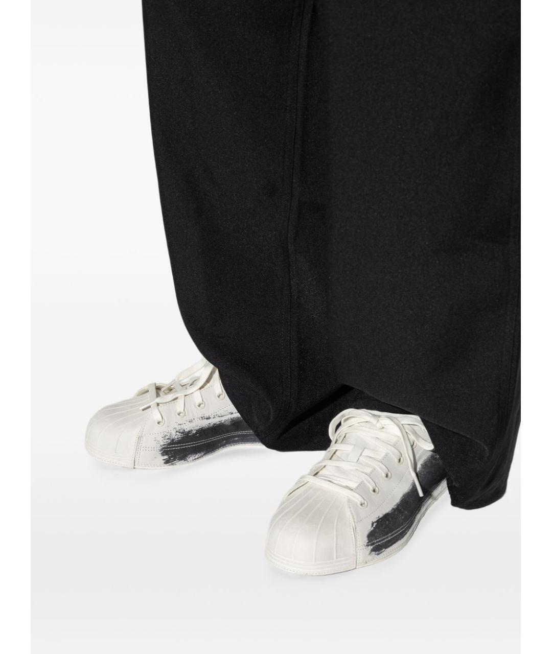 Y-3 Белые кожаные низкие кроссовки / кеды, фото 7